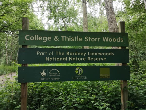 Bardney Limewoods National Nature Reserve- College & Thistle Storr Wood
